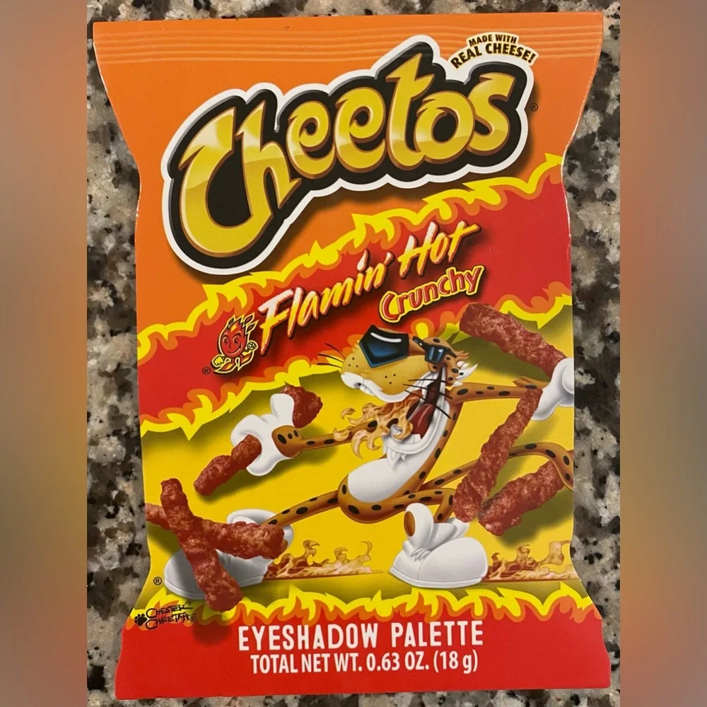 Cheetos Eyeshadow Palette X Taste Beauty
